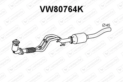 Catalizador Vw POLO IV