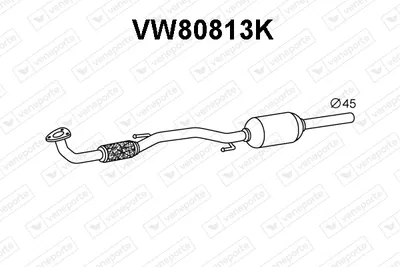 Catalizador Vw POLO V Saloon