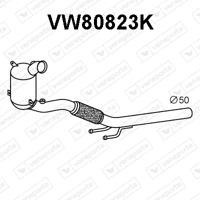Catalizador VENEPORTE VW80823K