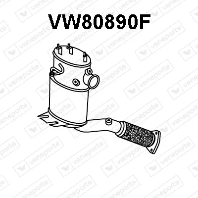 Filtro de partículas Seat ALHAMBRA · Vw PASSAT CC B6 · Vw SHARAN