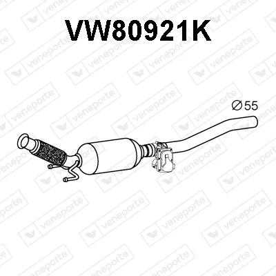 Catalizador Vw CADDY IV MPV · Vw CADDY IV Box Body/MPV