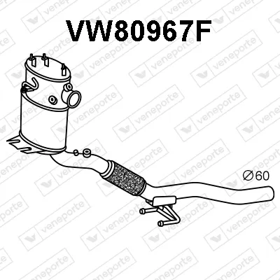 Filtro de partículas Audi A3 · Audi A3 Sportback · Seat ALTEA