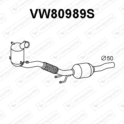 Filtro de partículas Audi A3 Sportback · Audi A3 Limousine · Seat LEON