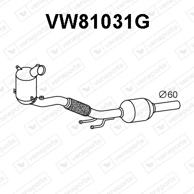 Filtro de partículas Audi A3 Sportback · Seat LEON · Seat LEON Sportstourer