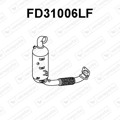 Filtro de partículas Ford FIESTA VI · Ford FIESTA VI Van · Ford B-MAX