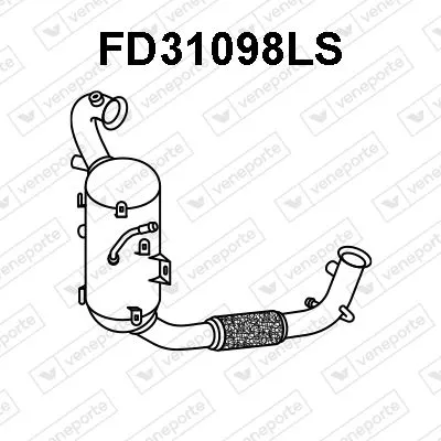 Filtro de partículas Ford ECOSPORT · Ford TRANSIT COURIER B460 Box Body/MPV · Ford TRANSIT COURIER B460 MPV