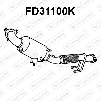 Catalizador Ford KUGA II