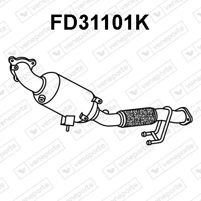 Catalizador Ford KUGA II