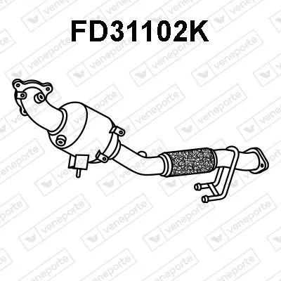 Catalizador Ford KUGA II