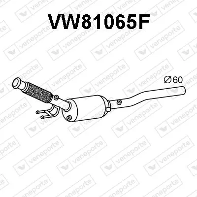 Filtro de partículas Vw MULTIVAN T5 · Vw TRANSPORTER T5 Platform/Chassis (7JD, 7JE, 7JL, 7JY, 7JZ, 7F · Vw TRANSPORTER T5 Van