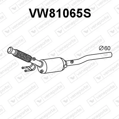 Filtro de partículas Vw MULTIVAN T5 · Vw TRANSPORTER T5 Platform/Chassis (7JD, 7JE, 7JL, 7JY, 7JZ, 7F · Vw TRANSPORTER T5 Van