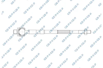 Articulación axial, barra de acoplamiento Suzuki SWIFT V · Suzuki SWIFT VI
