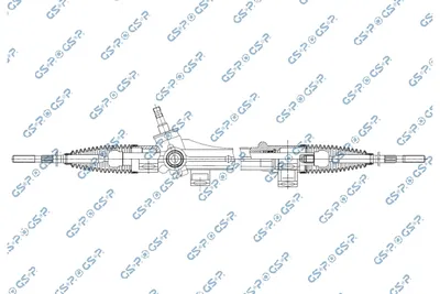 Engranaje de dirección Toyota PRIUS Liftback