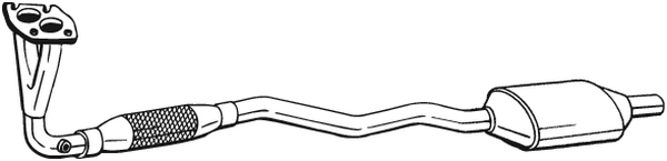 Catalizador Opel ASTRA G Hatchback · Opel ASTRA G Estate · Opel ASTRA G Saloon
