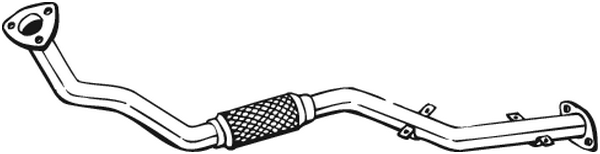 Tubo de escape Ford MAVERICK · Ford MAVERICK VAN · Nissan TERRANO I