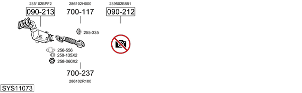 Sistema de gases de escape Hyundai i30 Estate