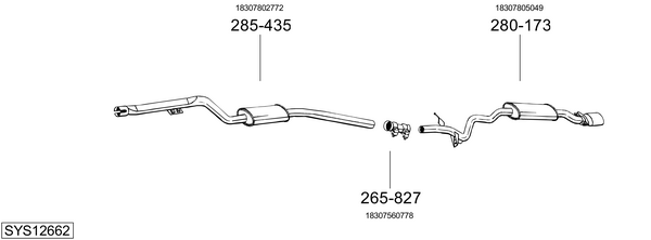 Sistema de gases de escape Bmw 3 Touring
