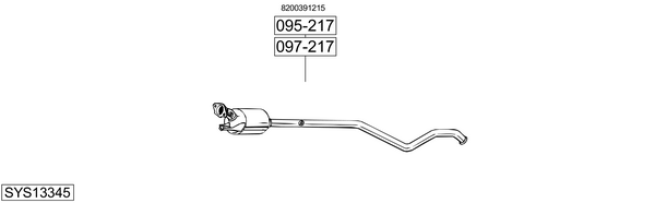 Sistema de gases de escape Renault LAGUNA II