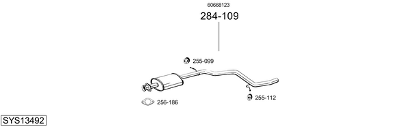 Sistema de gases de escape Alfa Romeo GT