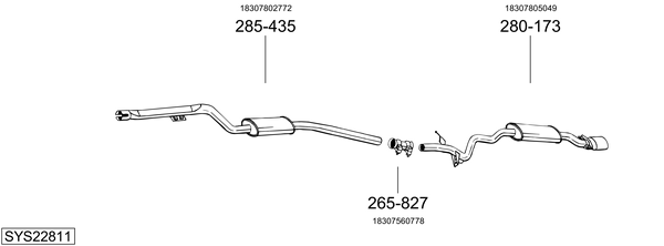 Sistema de gases de escape Bmw 3 Touring
