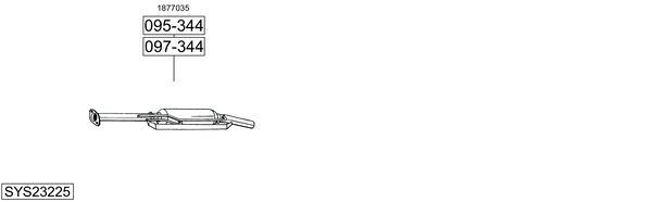 Sistema de gases de escape Ford FOCUS III