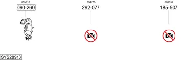 Sistema de gases de escape Opel KARL