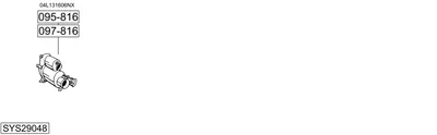 Sistema de gases de escape Vw GOLF VII