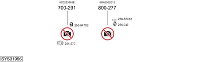 Sistema de gases de escape Skoda RAPID Spaceback