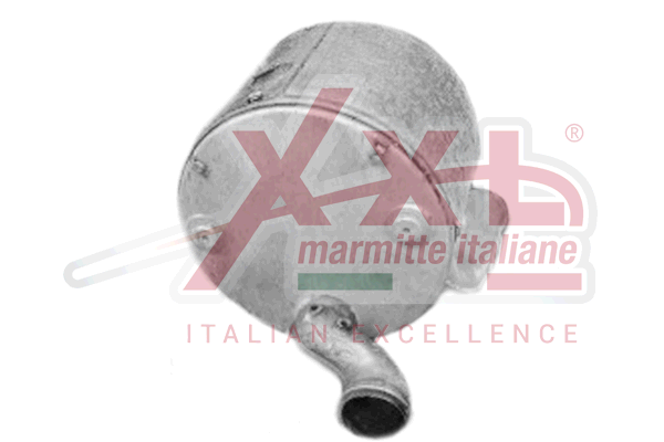 silenciador del medio XXLMARMITTEITALIANE KAT0754