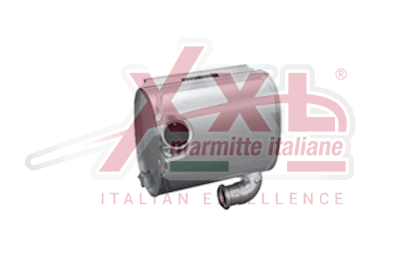 Silenciador central/posterior XXLMARMITTEITALIANE KAT1028