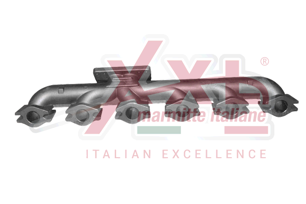 Colector de escape, sistema de escape XXLMARMITTEITALIANE MN3005