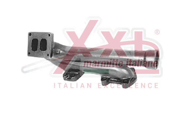 Colector de escape, sistema de escape XXLMARMITTEITALIANE MN5004