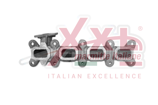 Colector de escape, sistema de escape XXLMARMITTEITALIANE MN7005