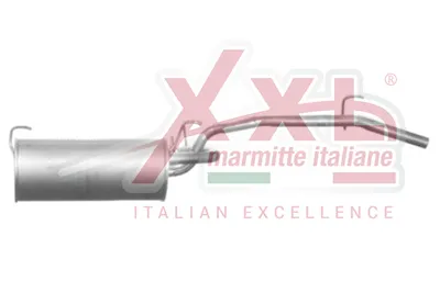 Silenciador posterior XXLMARMITTEITALIANE PO009