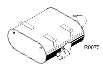 Tubo de escape XXLMARMITTEITALIANE R0075