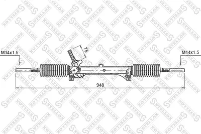 Engranaje de dirección Peugeot 405 I Break · Peugeot 405 II Break · Peugeot 405 I