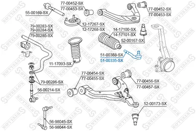 Rótula barra de acoplamiento Toyota HILUX VII Pickup · Toyota FORTUNER