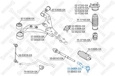 Rótula barra de acoplamiento Hyundai TUCSON · Hyundai TUCSON SUV Van · Kia SPORTAGE II