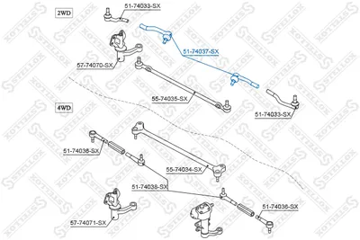 Rótula barra de acoplamiento Nissan PICK UP · Nissan NP300 PICKUP