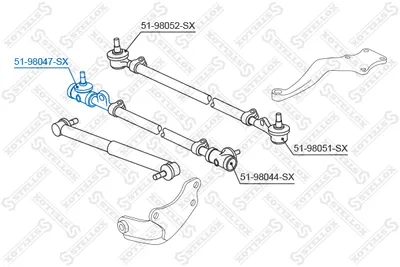 Rótula barra de acoplamiento Toyota LAND CRUISER · Toyota LAND CRUISER Hardtop