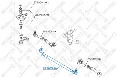 Articulación axial, barra de acoplamiento Kia SPORTAGE SUV · Kia RETONA Closed Off-Road Vehicle