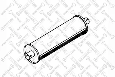 Silenciador central/posterior STELLOX 82-03007-SX