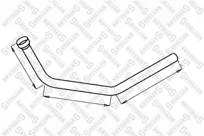 Tubo de escape STELLOX 82-03575-SX