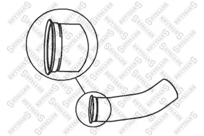 Tubo de escape STELLOX 82-03763-SX