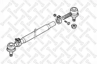 Barra de dirección STELLOX 84-35524-SX
