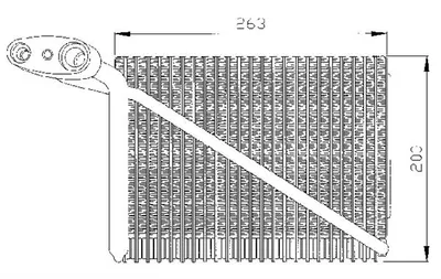 Evaporador, aire acondicionado Audi A4 B5 · Audi A4 B5 Avant · Vw PASSAT B5