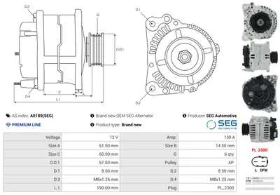 Alternador Vw TRANSPORTER T4 Bus · Vw TRANSPORTER T4 Van · Vw TRANSPORTER T4 Platform/Chassis (70E, 70L, 70M, 7DE, 7DL, 7D