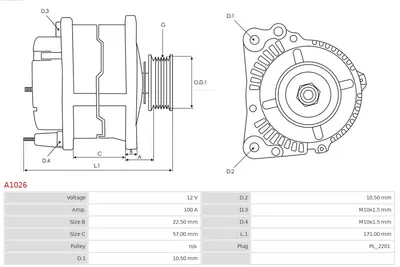 Alternador Opel INSIGNIA A · Opel INSIGNIA A Saloon · Opel INSIGNIA A Sports Tourer