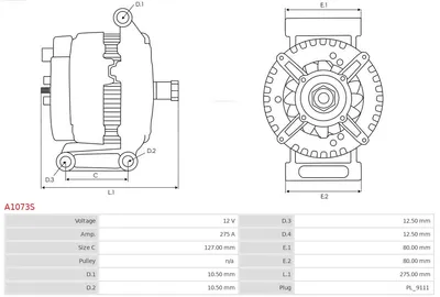 Alternador AS-PL A1073S