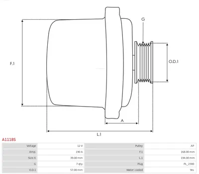 Alternador Porsche CAYENNE